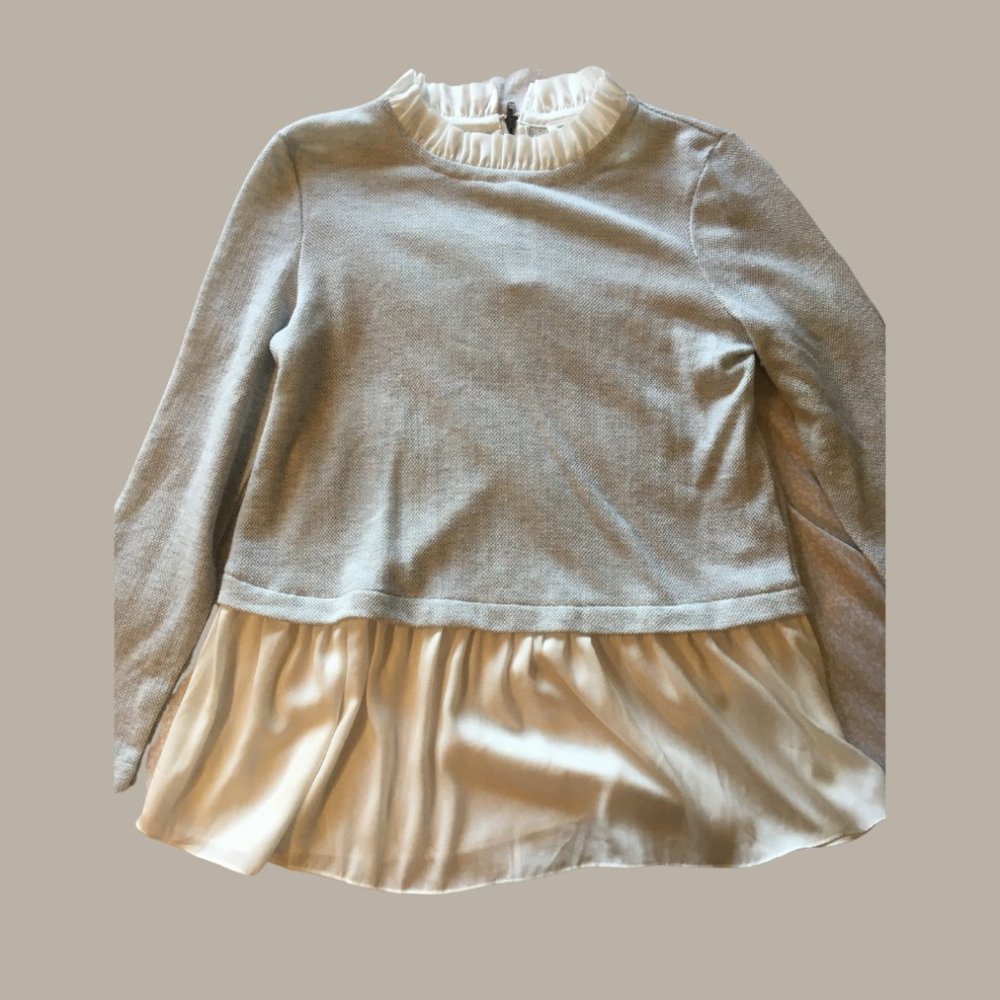beachlunchlounge pullover sweater with shirt S